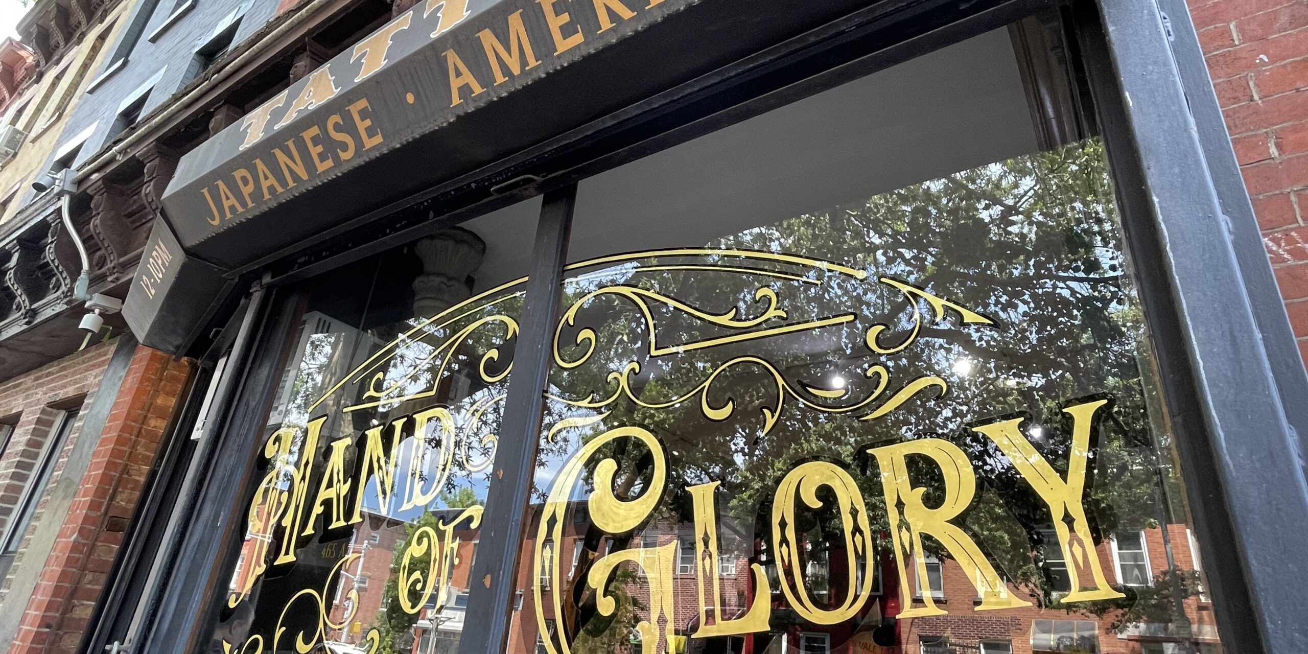 Hand of Glory Tattoo Brooklyn Shop Front