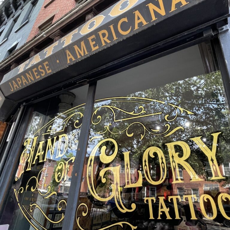 Hand of Glory Tattoo Brooklyn Shop Front